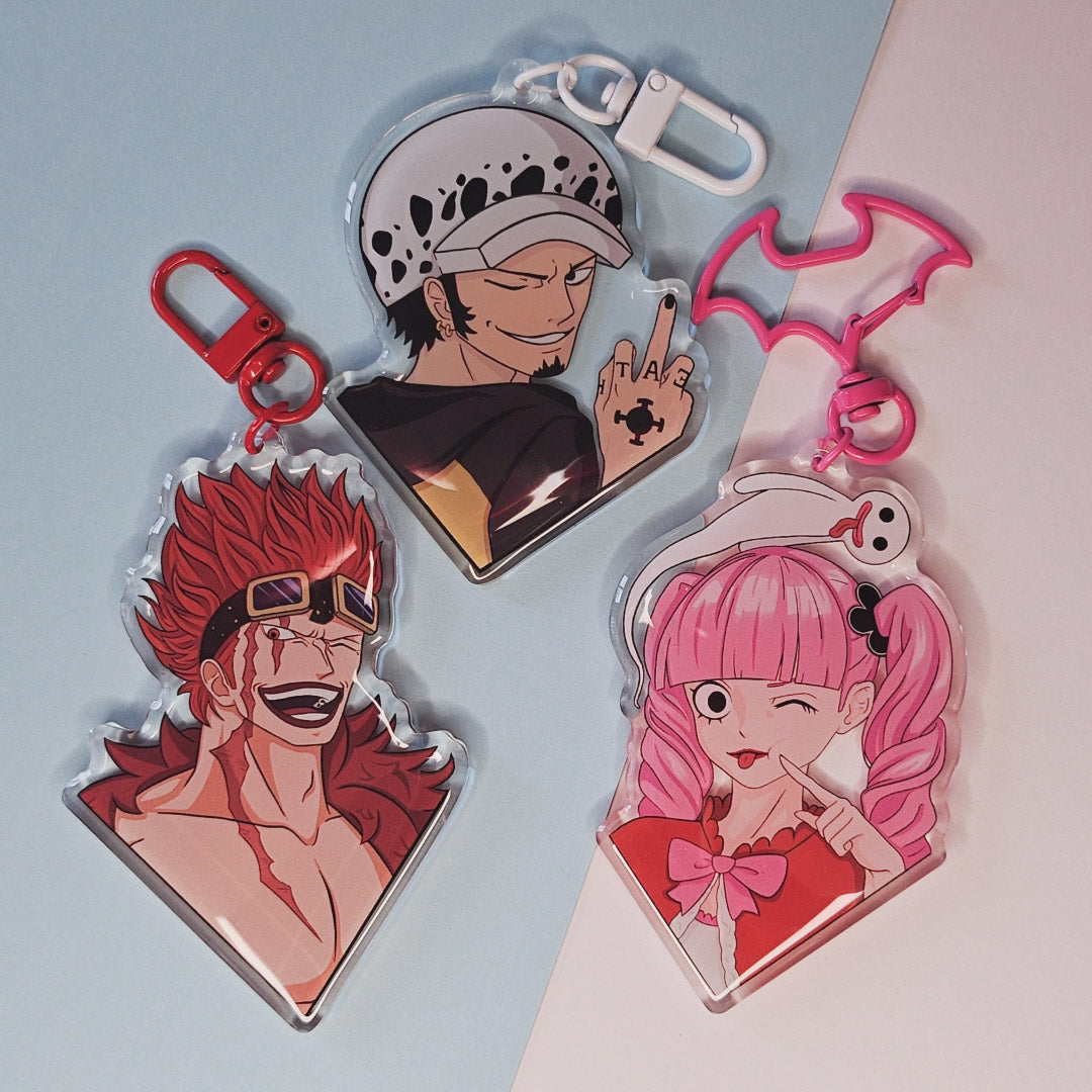 Winky Pirate Keychains