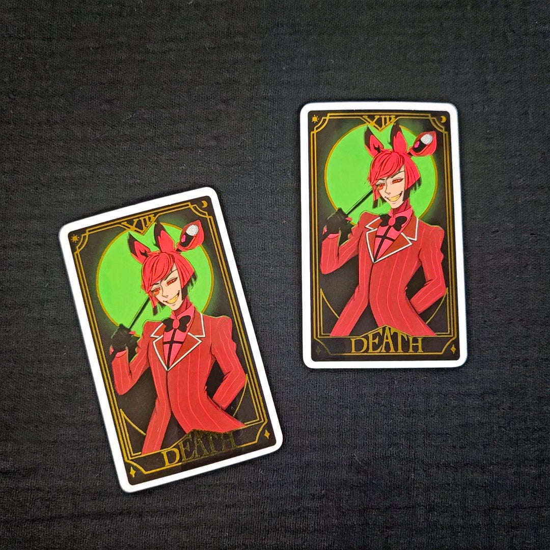 Death XIII Alastor Tarot Sticker