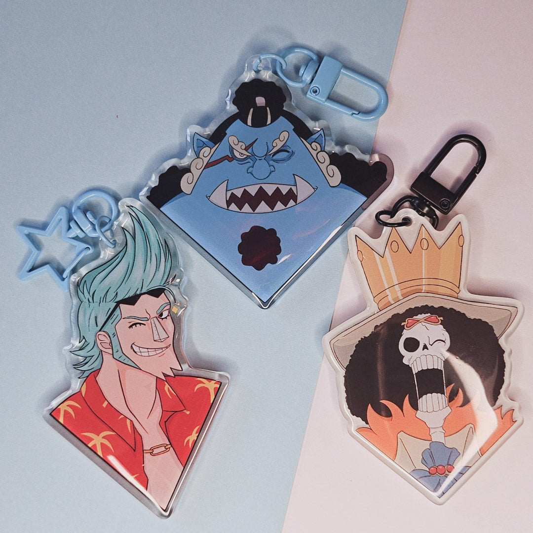 Winky Pirate Keychains